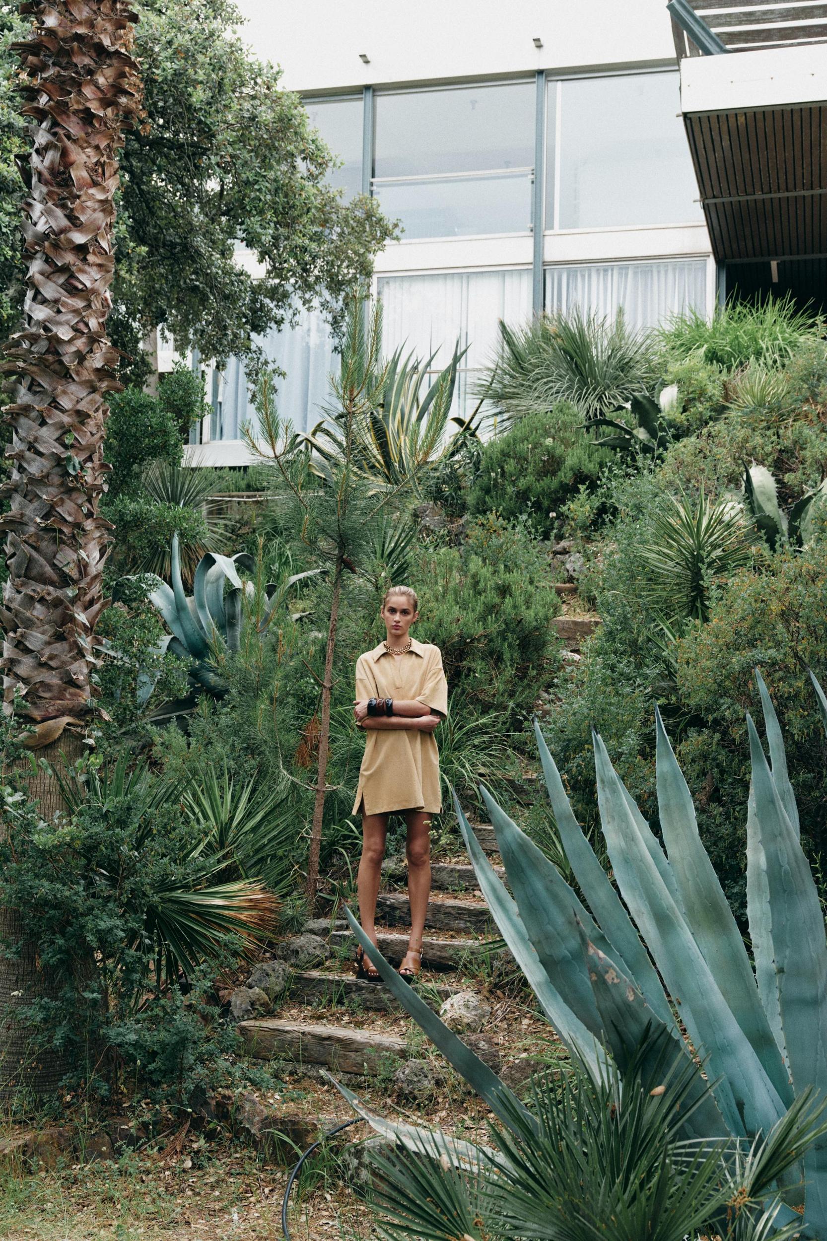 SUEDE LEATHER DRESS ZW COLLECTION LIMITED EDITION Product Image