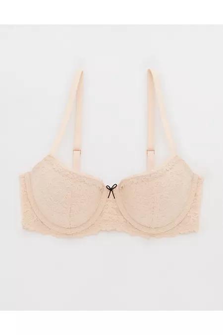 Show Off Vintage Lace Lightly Lined Balconette Bra Women's Product Image