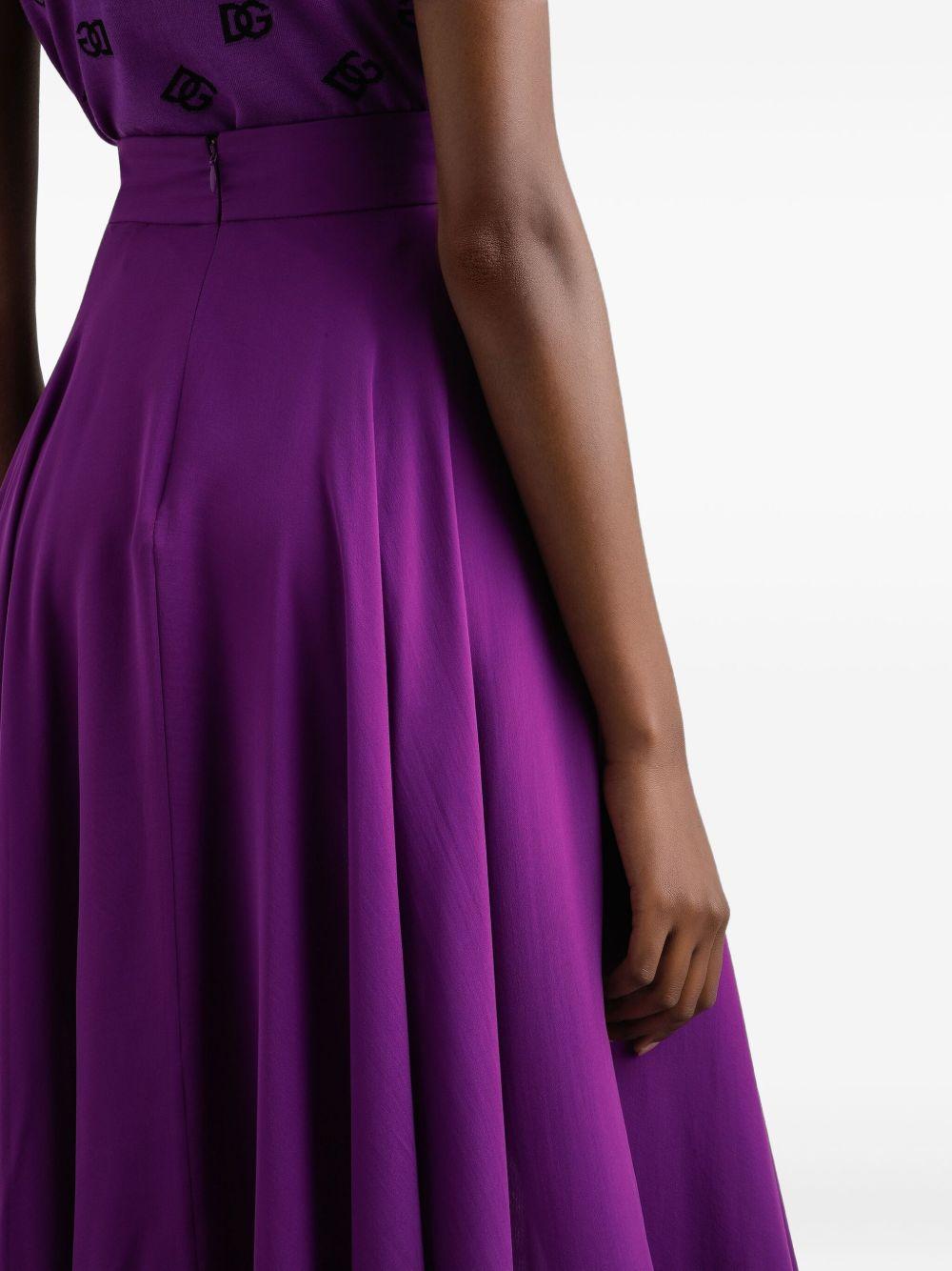 silk midi skirt  Product Image