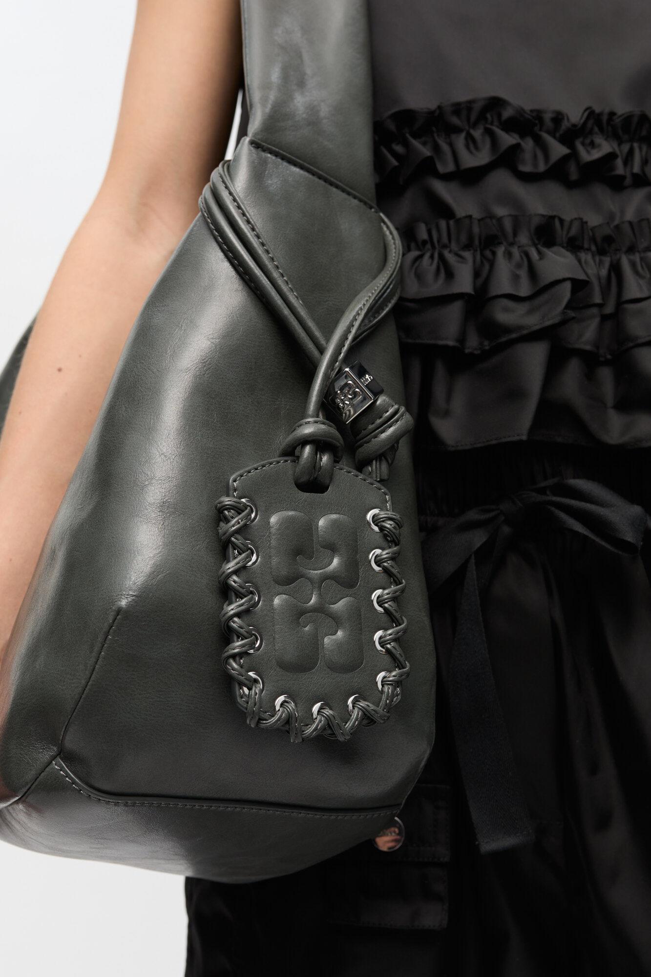 Steal Grey Medium Hobo Bag Product Image