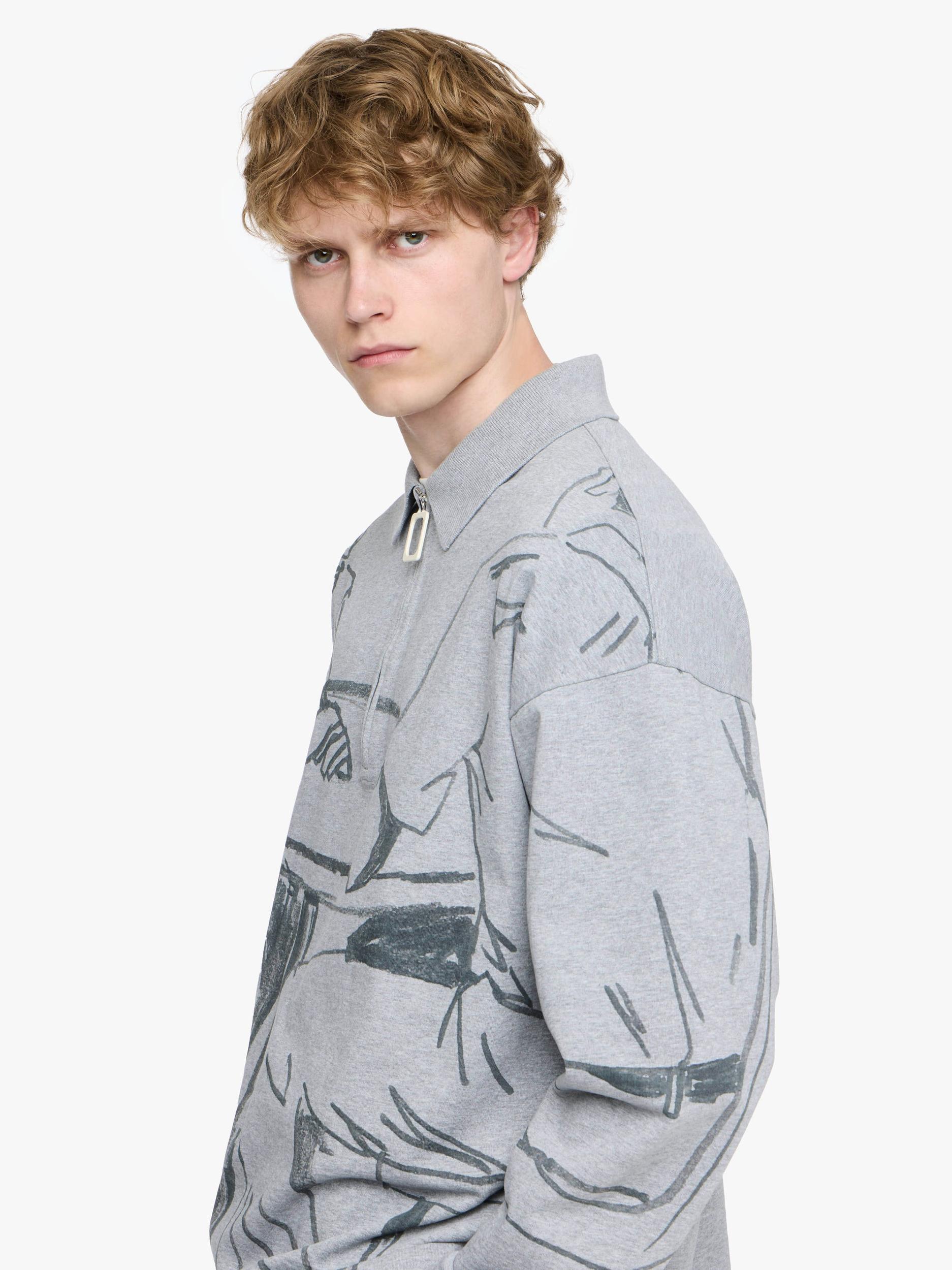 PRINTED RUGBY POLO Product Image