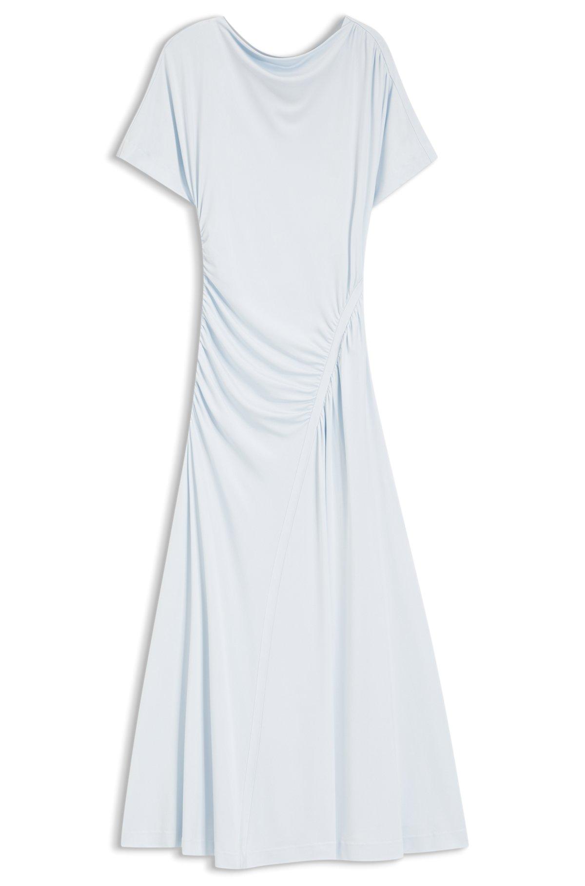 Gathered-detail dress in a slim fit Product Image