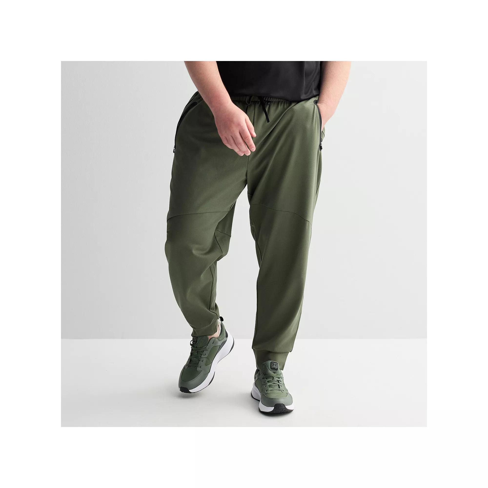 Big & Tall Tek Gear® Performance Ponte Jogger Pants, Men's,  Product Image