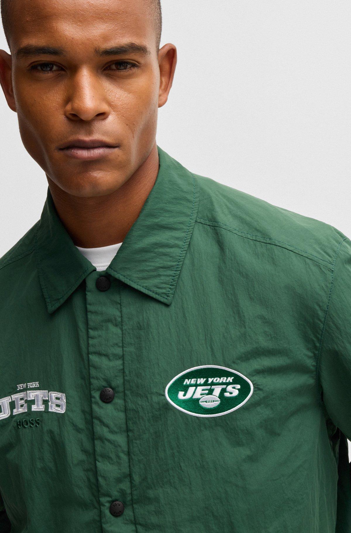 BOSS x NFL water-repellent jacket with embroidered branding Product Image