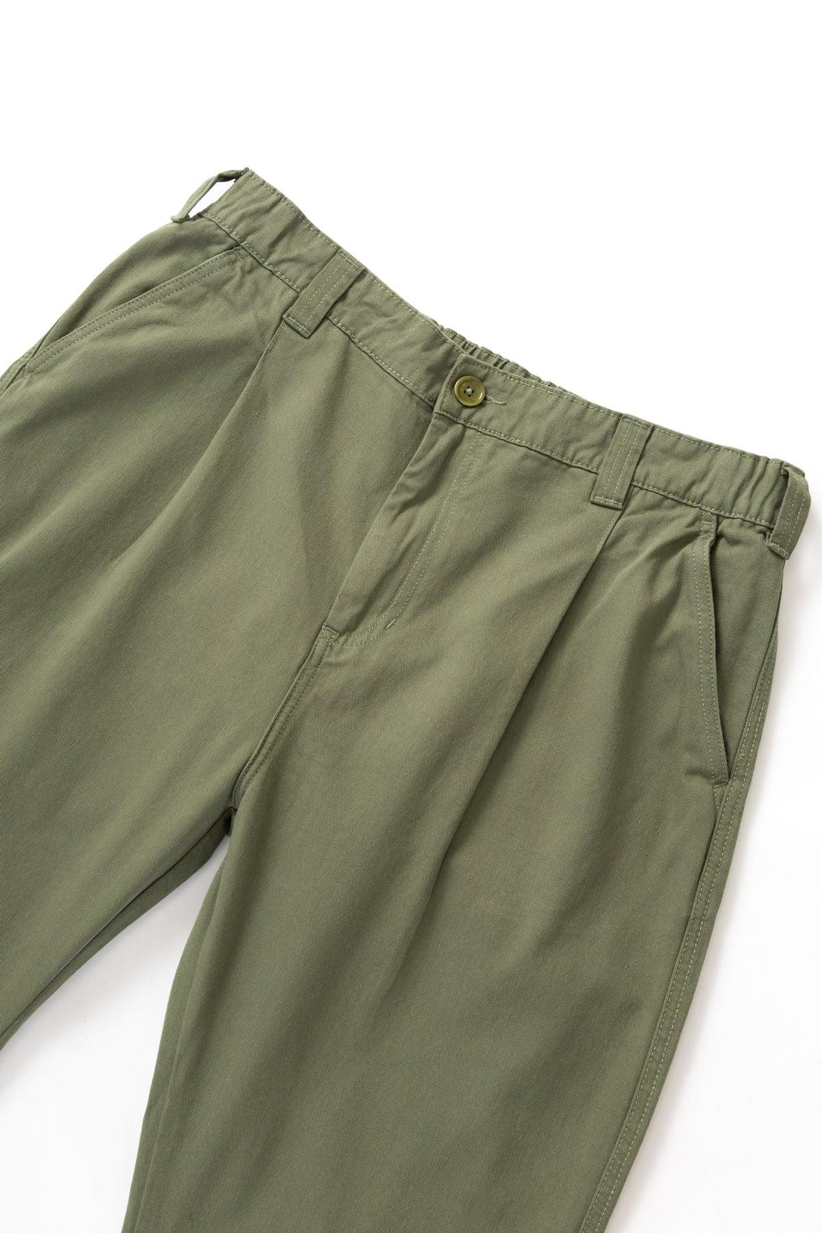 Drill Waiters Pant - Olive Product Image