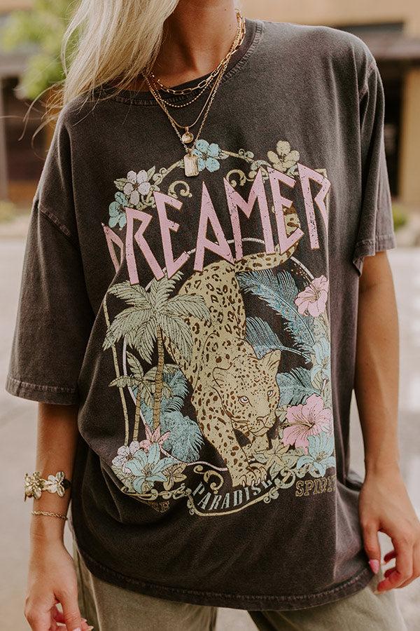 Dreamer Paradise Vintage Wash Graphic Tee Product Image