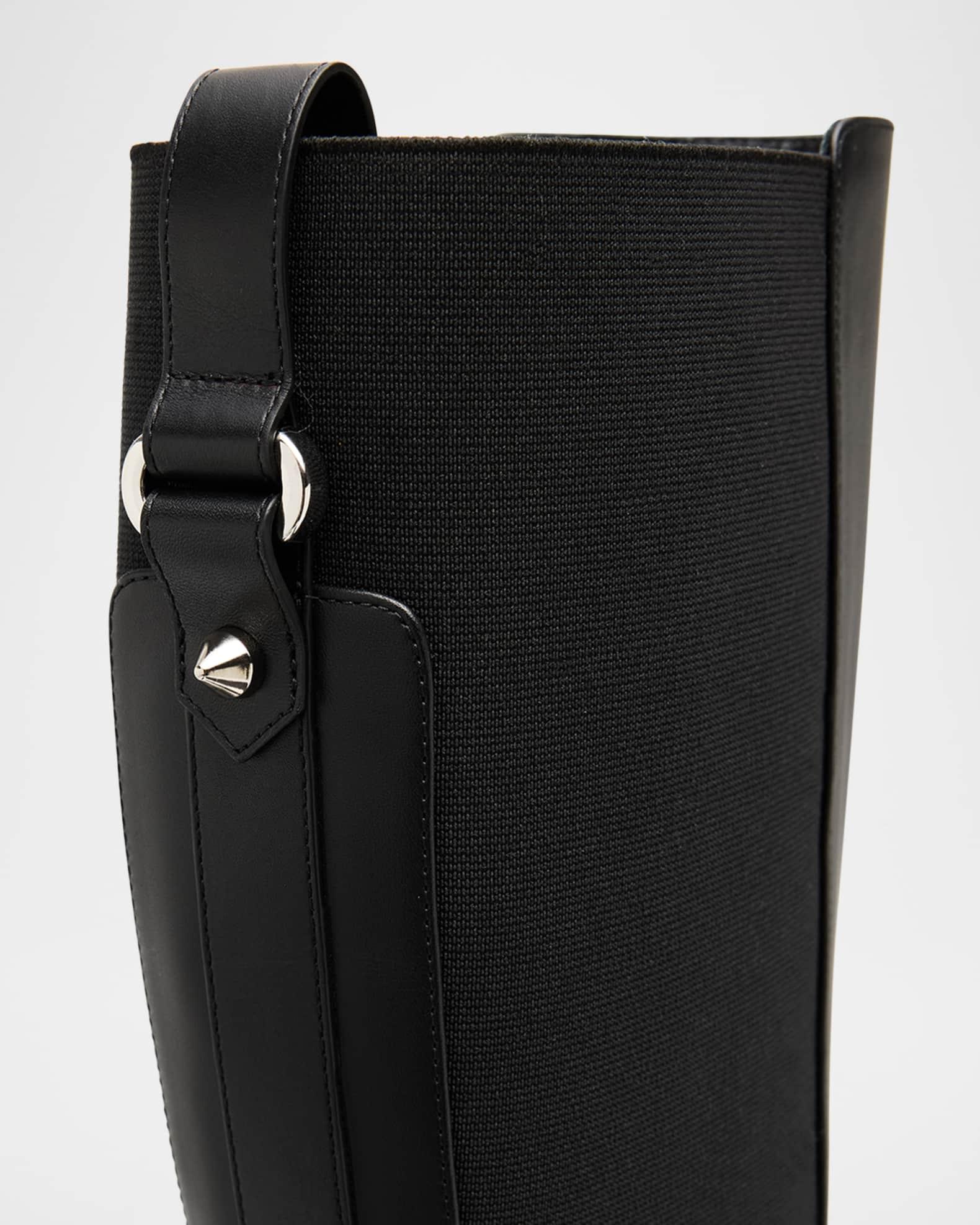 Condodo Leather Red Sole Knee-High Boots Product Image