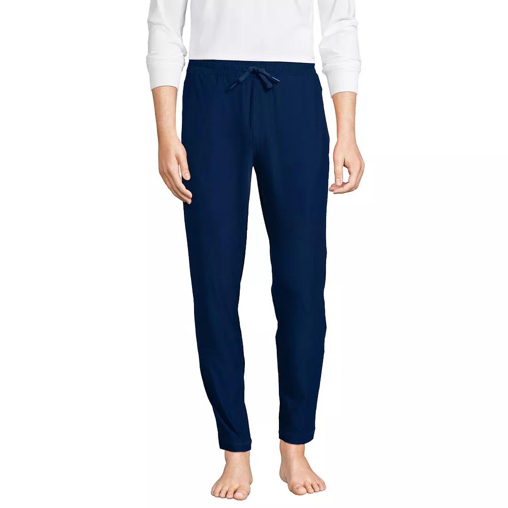 Men's Lands' End Weekend Weight Pants, Size: Medium, Deep  Blue Product Image