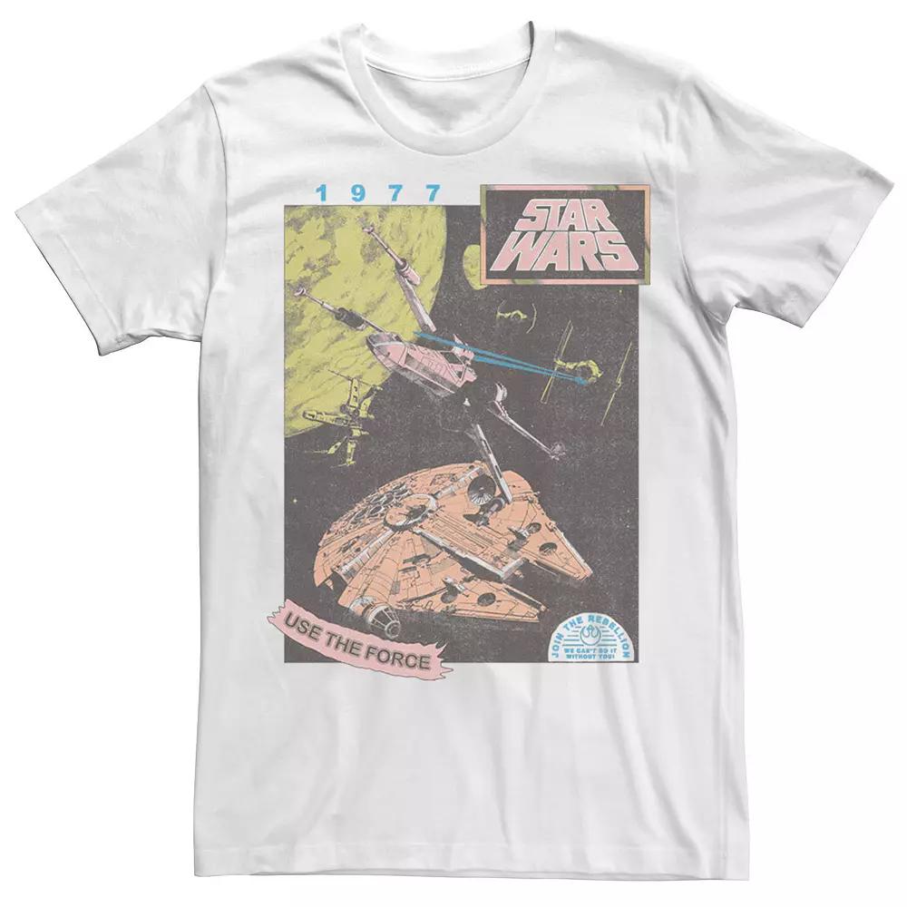 Men's Star Wars Join The Rebellion 1977 Tee,  Product Image