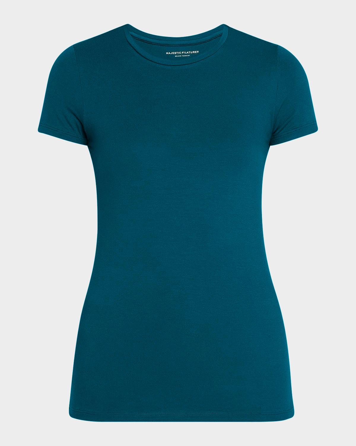 Soft Touch Short-Sleeve Crewneck T-Shirt Product Image