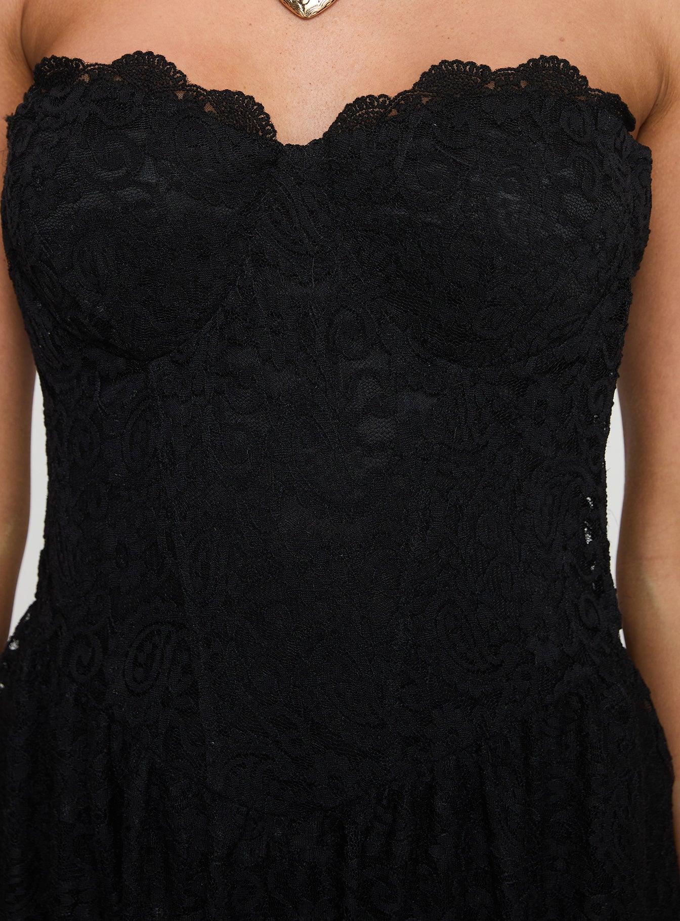 Tournus Skort Playsuit Black Product Image