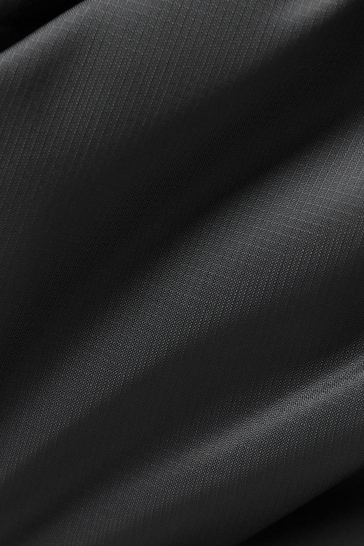 Cropped Atmosphere Puffer - Black Product Image