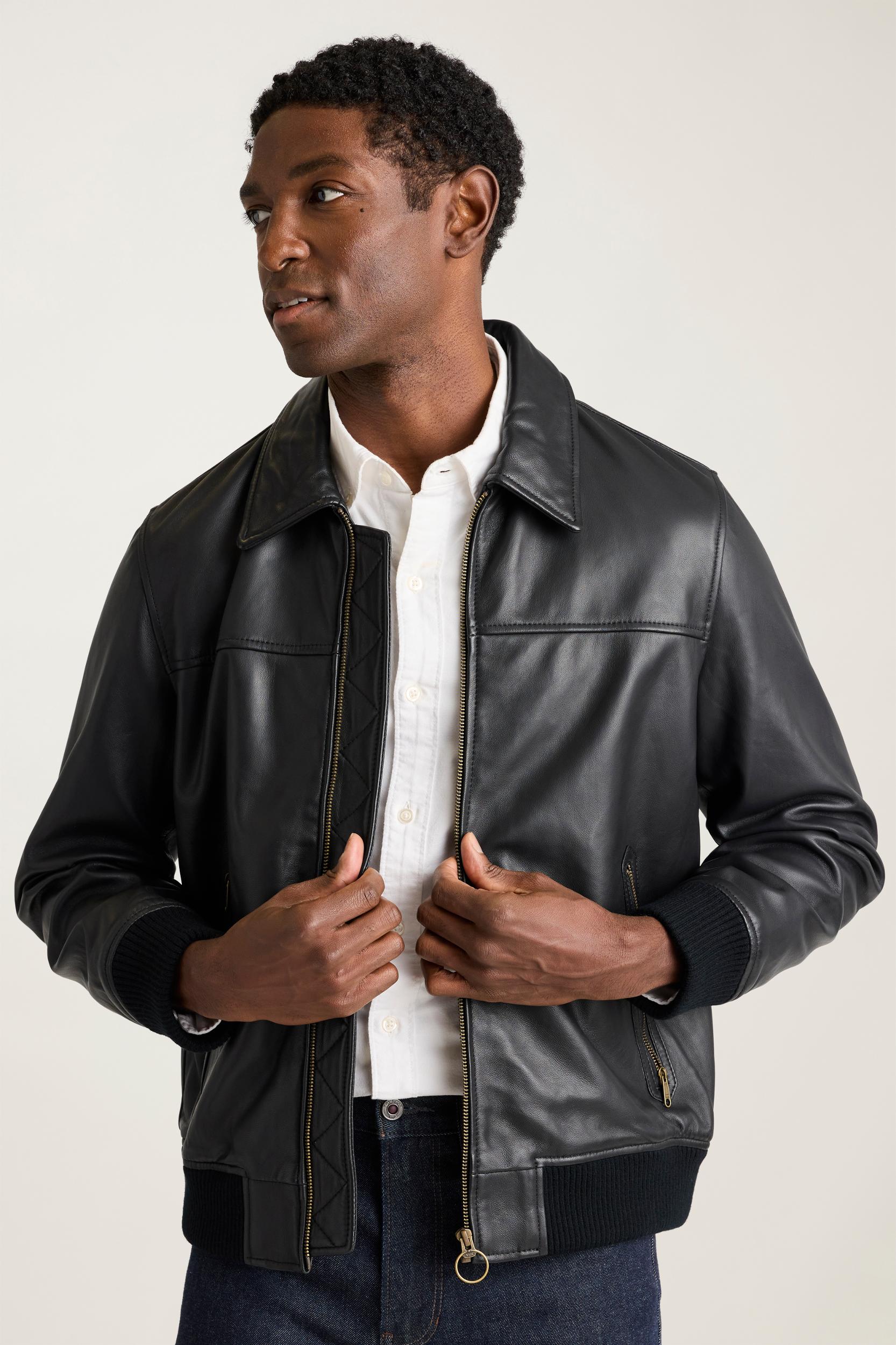 The Bowery Leather Bomber Product Image