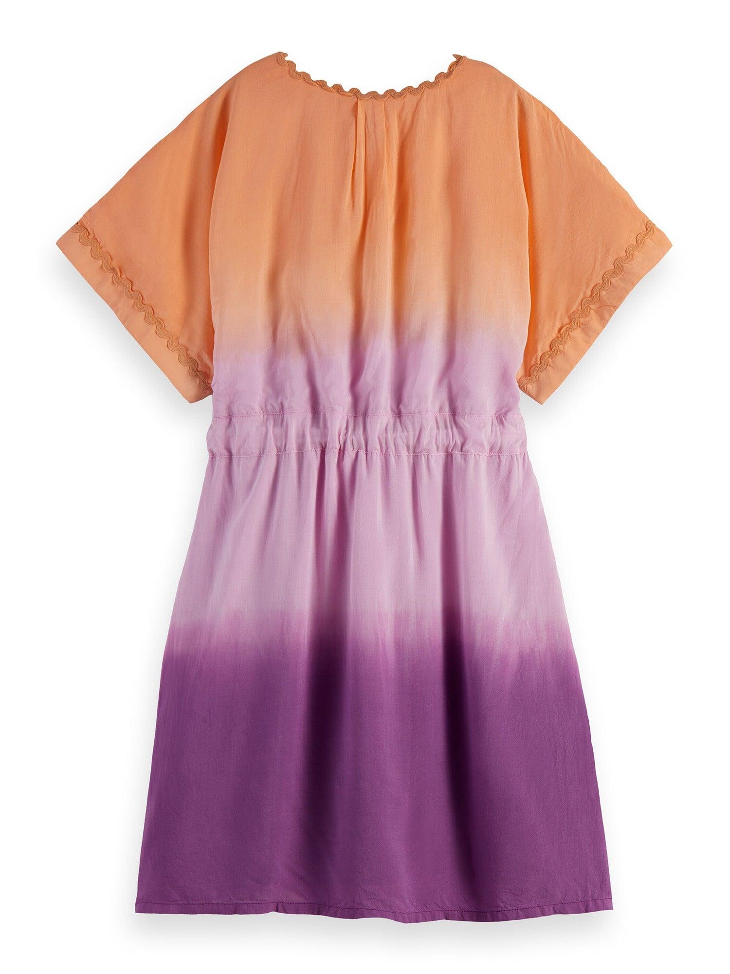 Scotch & Soda Tie-Dye Wrap Kaftan Dress Product Image