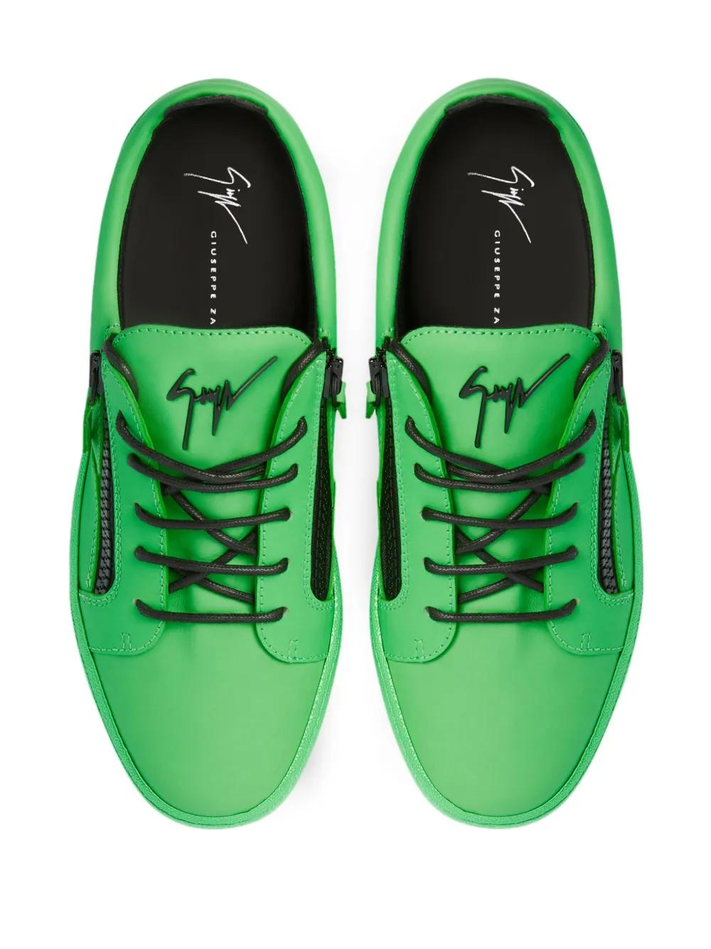 Frankie leather sneakers Product Image