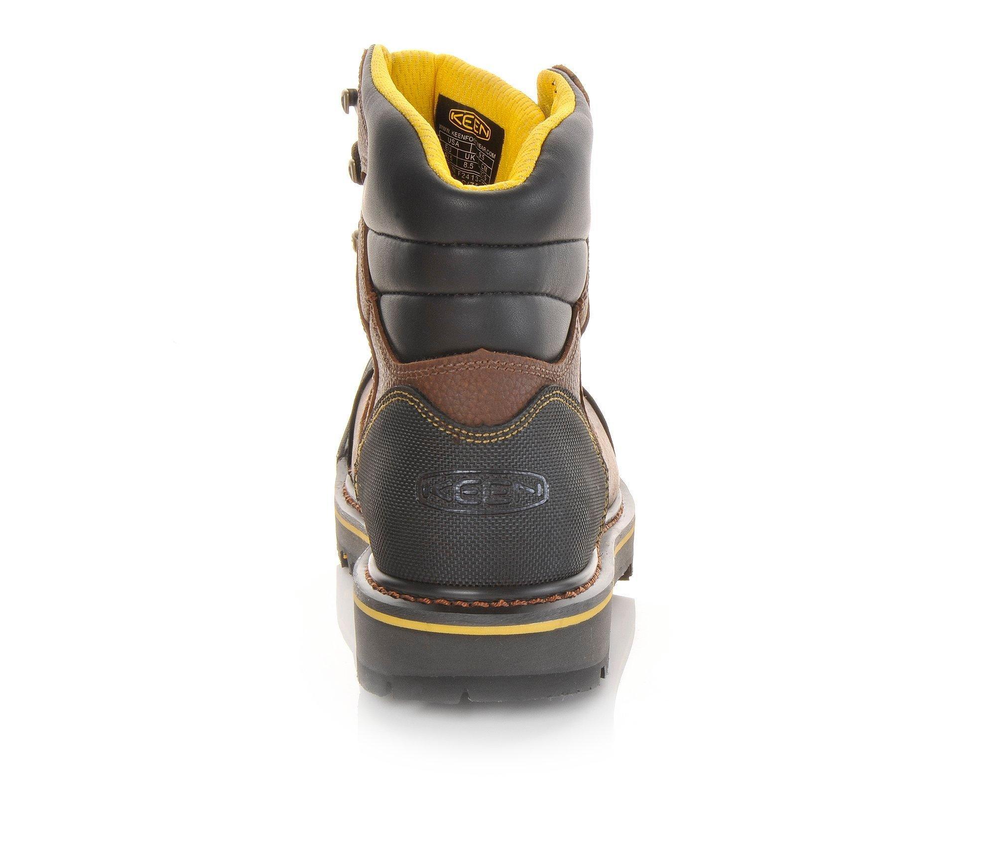 Men's KEEN Utility Milwaukee 6 In Steel Toe Work Boots Product Image