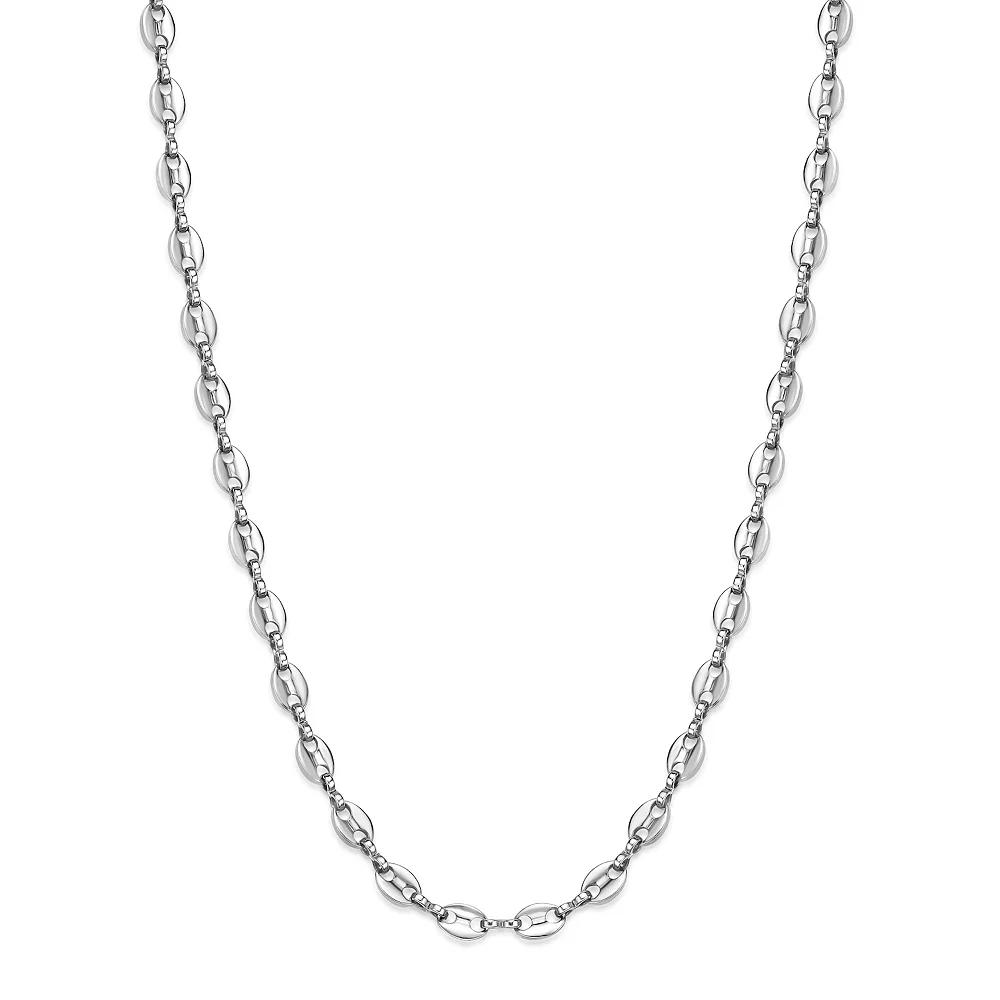 Men's LYNX Stainless Steel Link Chain Necklace, Size: 22" Product Image