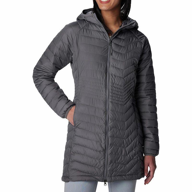 Women's Columbia Powder Lite Water-Resistant Midweight Jacket, Size: Small, Black Product Image