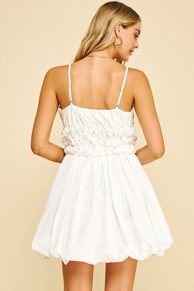 Bubble Hem Mini Dress Product Image