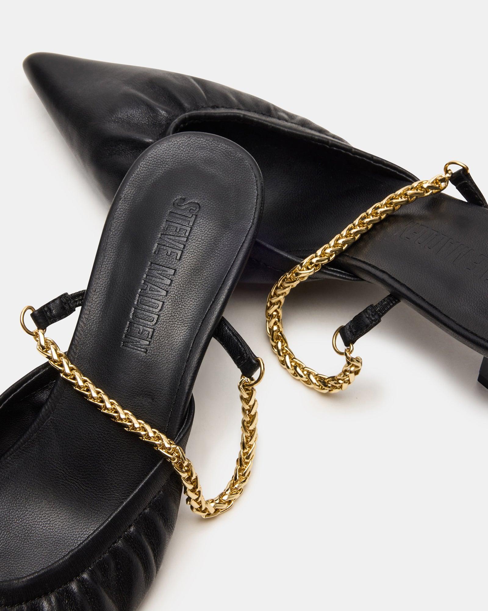 GALA BLACK LEATHER Female Product Image