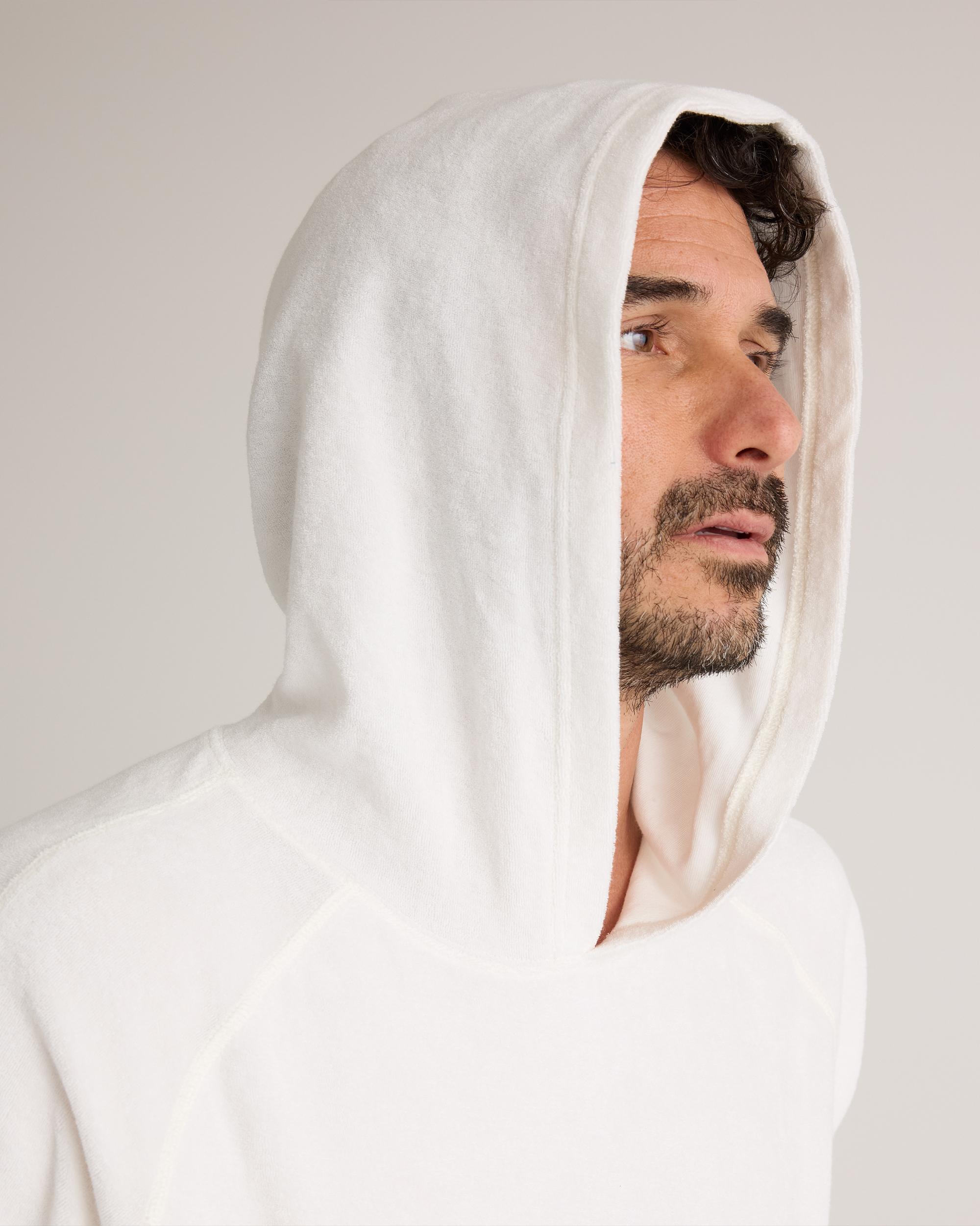 Quince | Men's Terry Towel Pullover Hoodie Organic Cotton Product Image