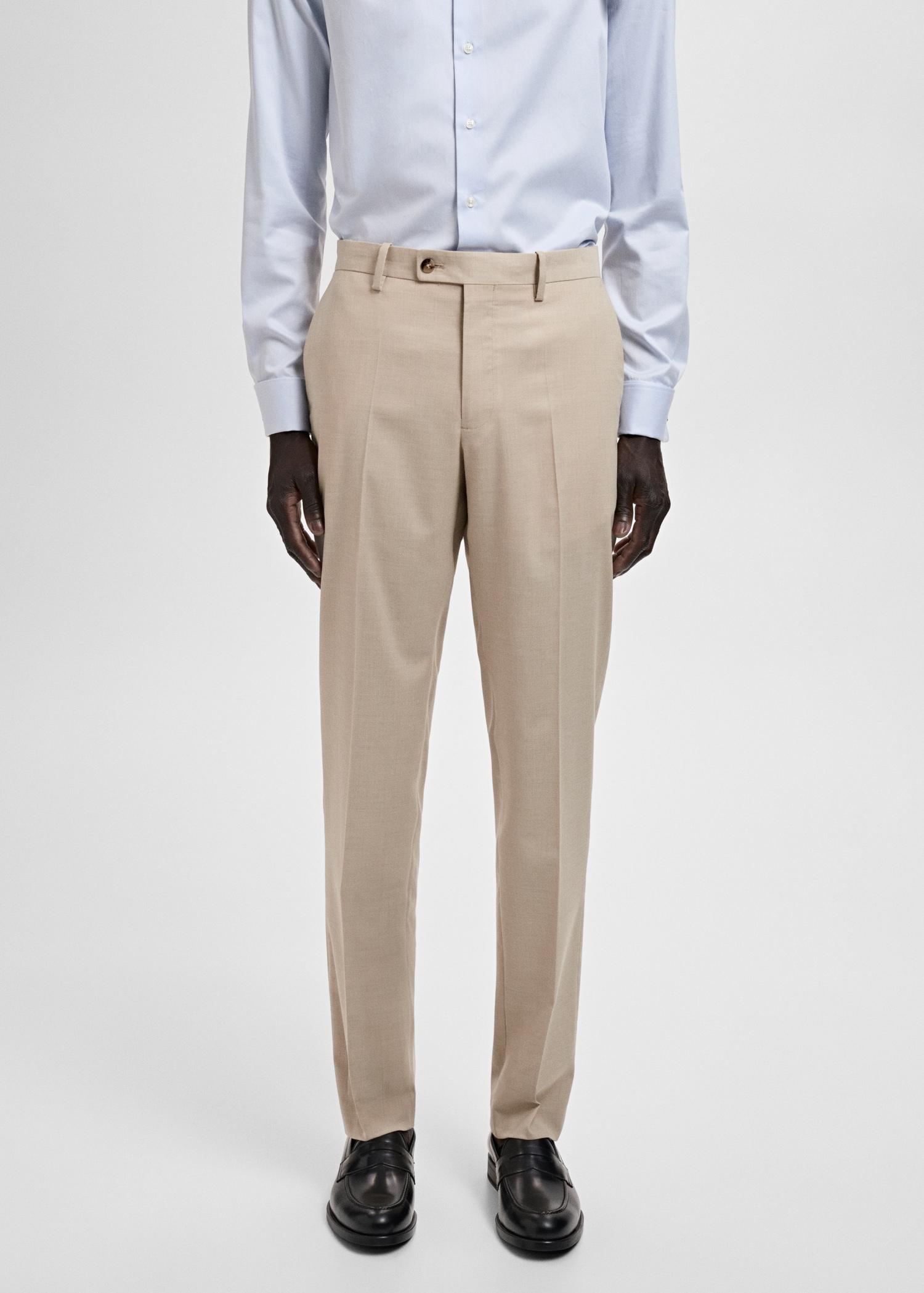 Milan slim-fit suit pants - Men | MANGO USA Product Image