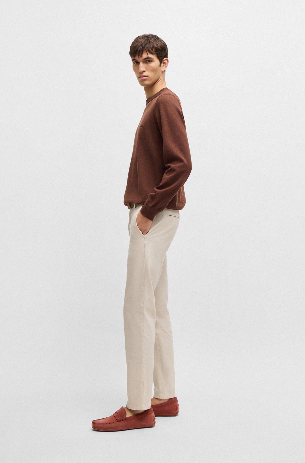 BUTTONED TEXTURED SWEATER Product Image