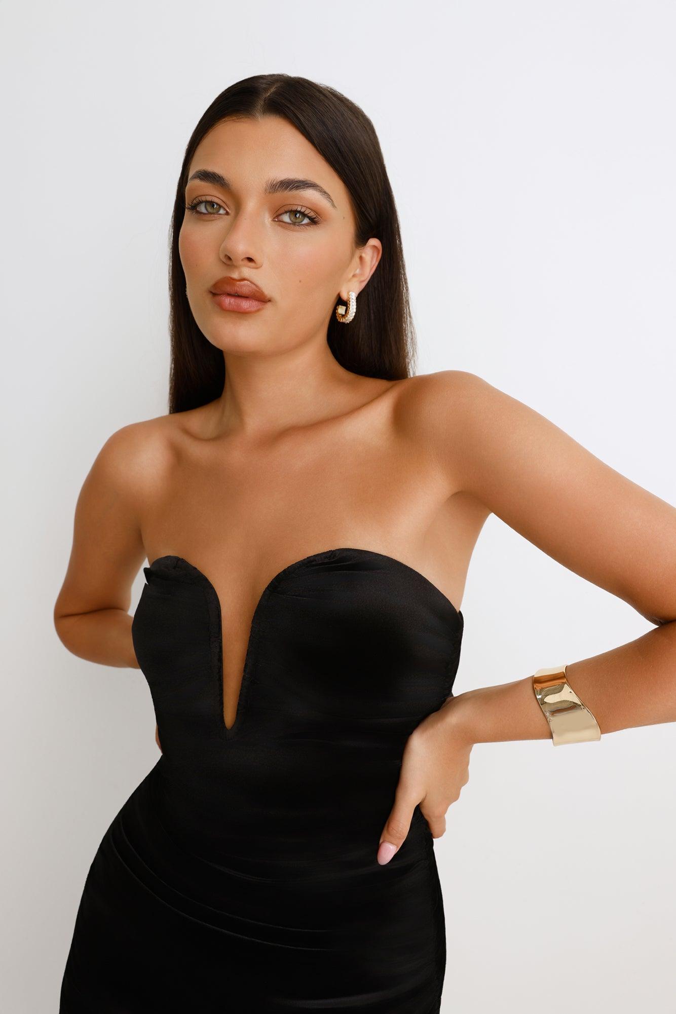 High Society Earrings Gold Product Image