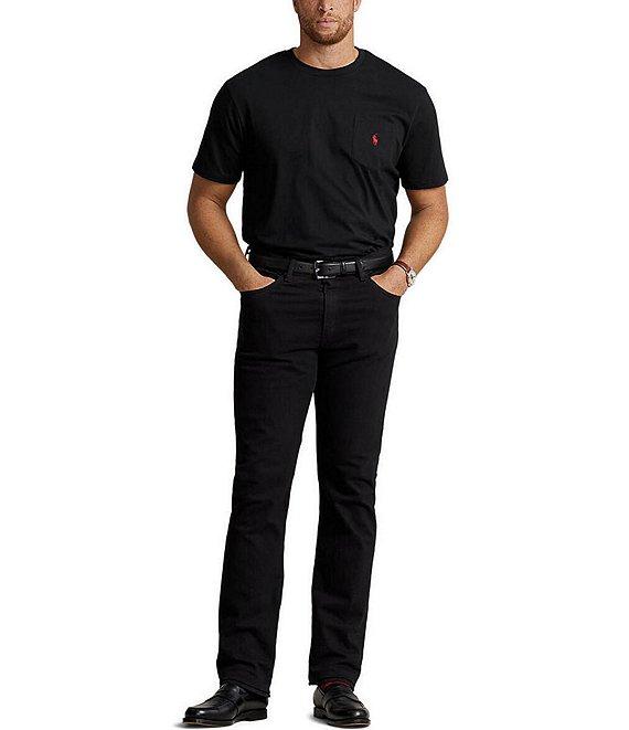 Polo Ralph Lauren Big & Tall Classic Fit Jersey Pocket Crewneck T-Shirt Product Image
