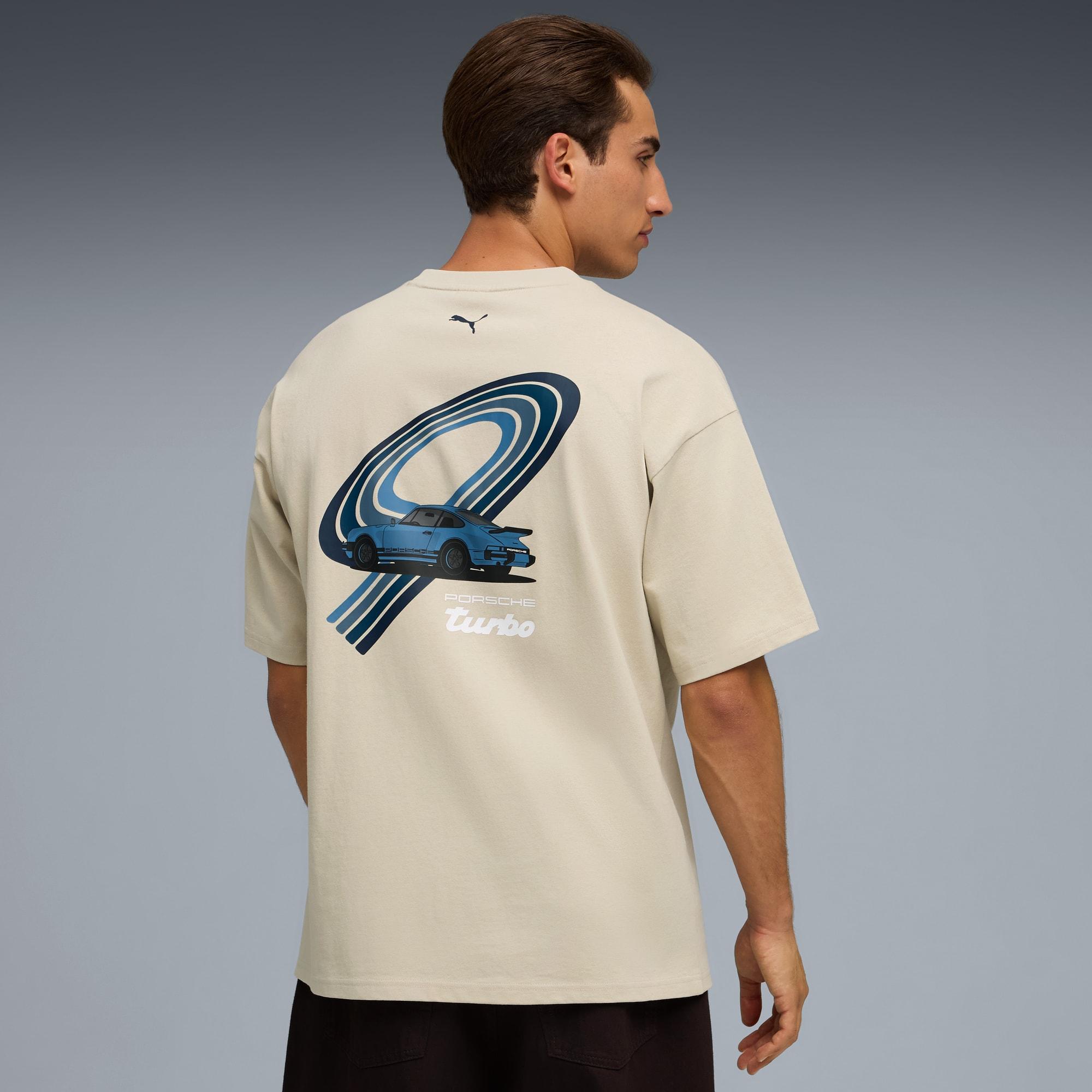 Porsche Legacy Turbo Men's Graphic Tee Product Image