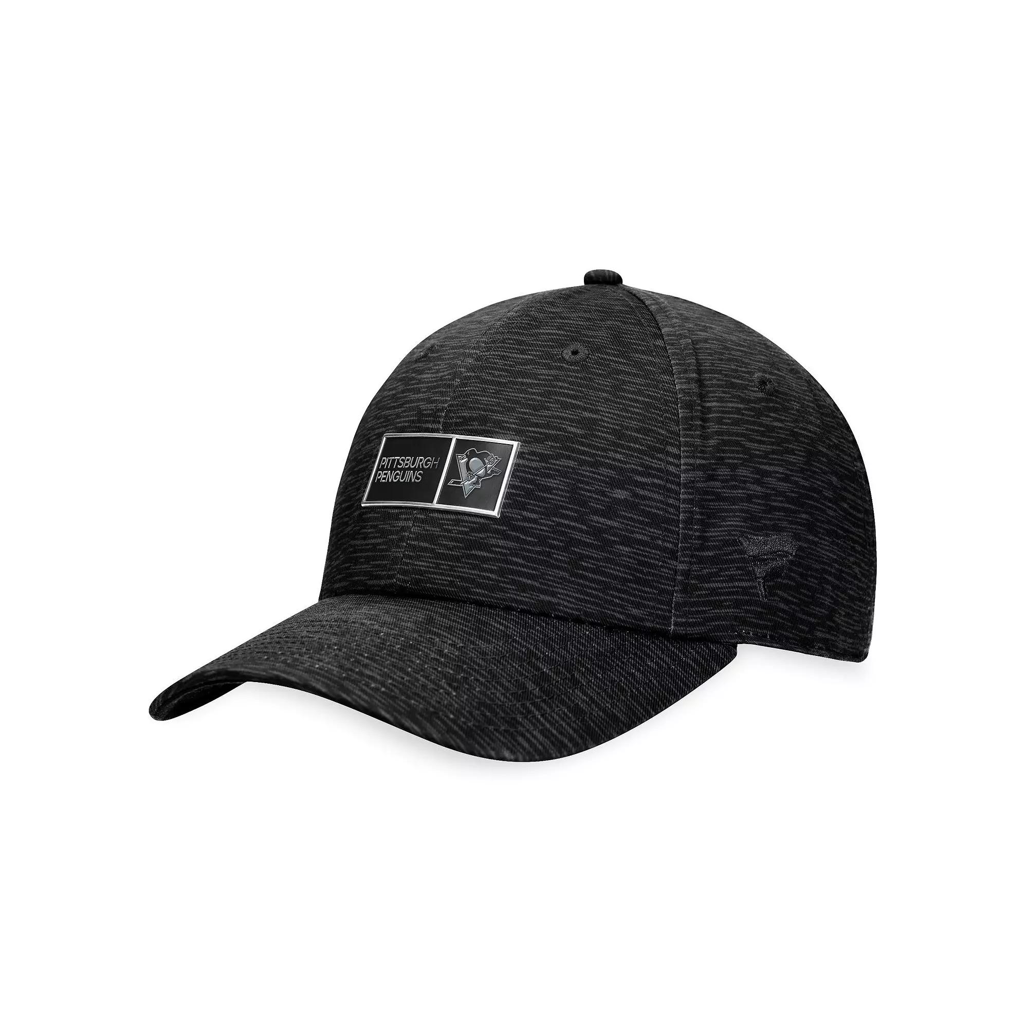 Men's Fanatics Branded Black Vegas Golden Knights Authentic Pro Road Adjustable Hat, Lvk Black Product Image