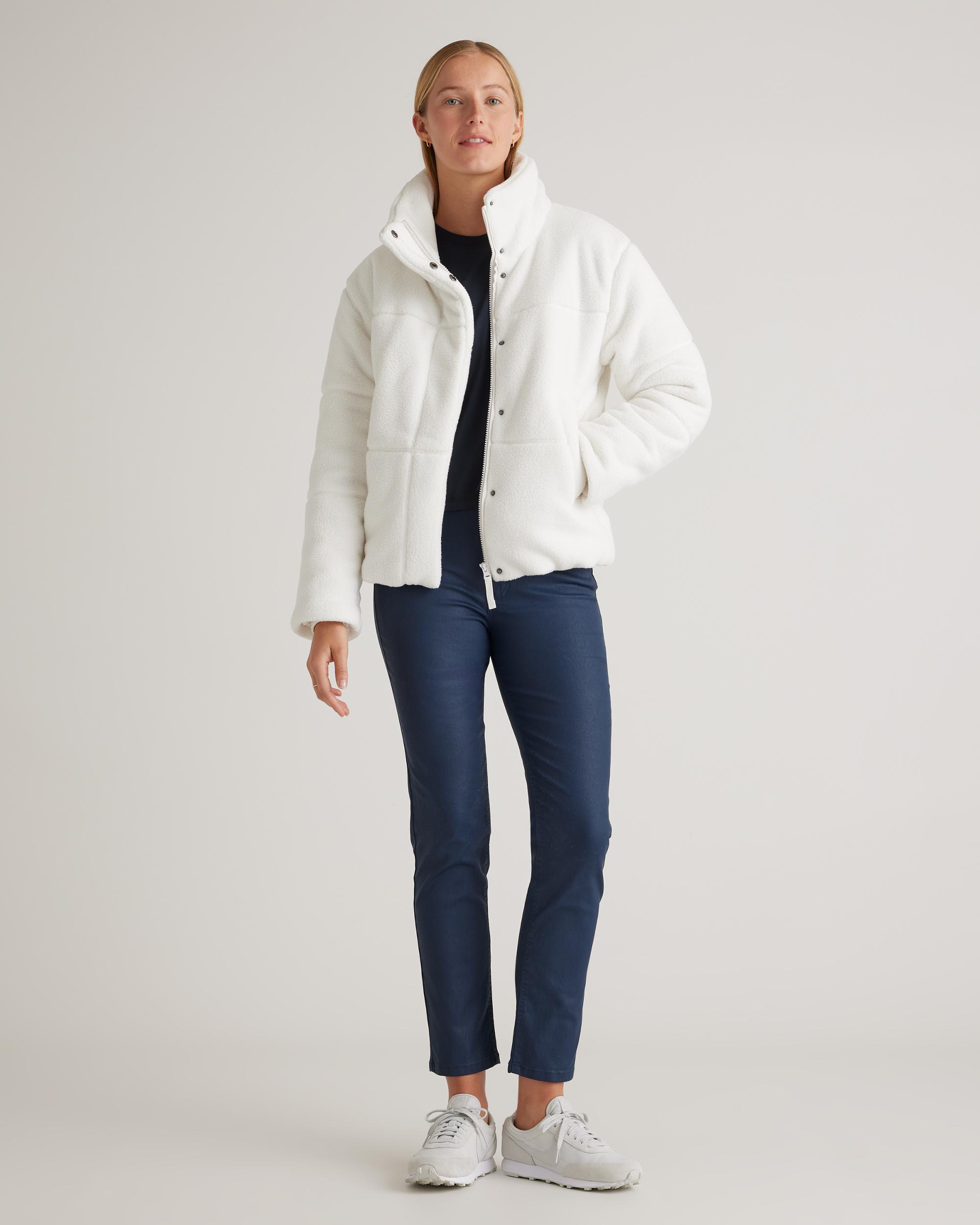 Quince | Women's Sherpa Puffer Jacket 100% Polyester Product Image