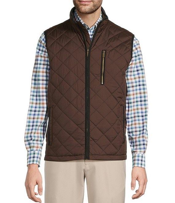 Roundtree & Yorke Big & Tall Quilted Heritage Vest Product Image