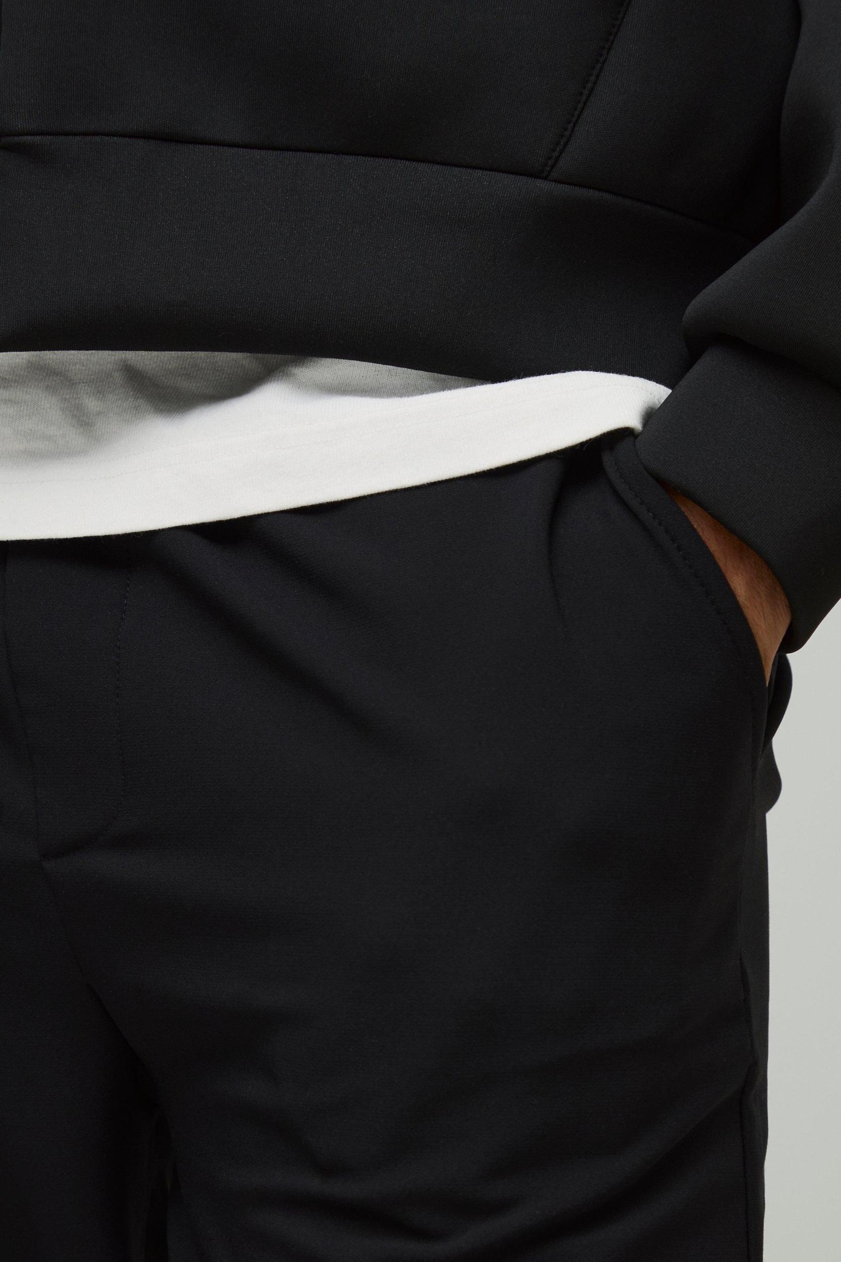 Elasticated Waist Technical Stretch Slim Pants | boohooMAN USA Product Image