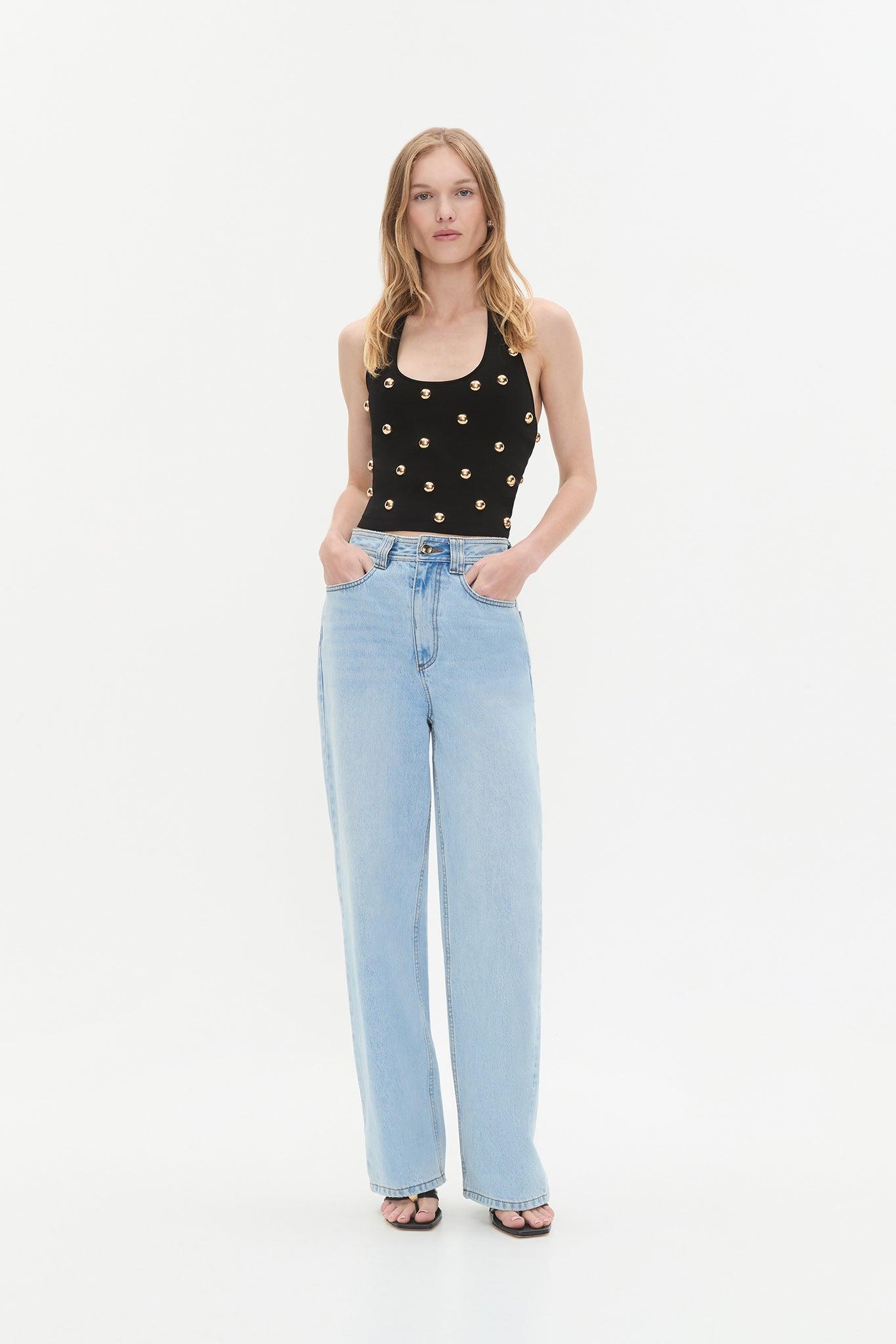 Harley Bootleg Crop Jean Product Image