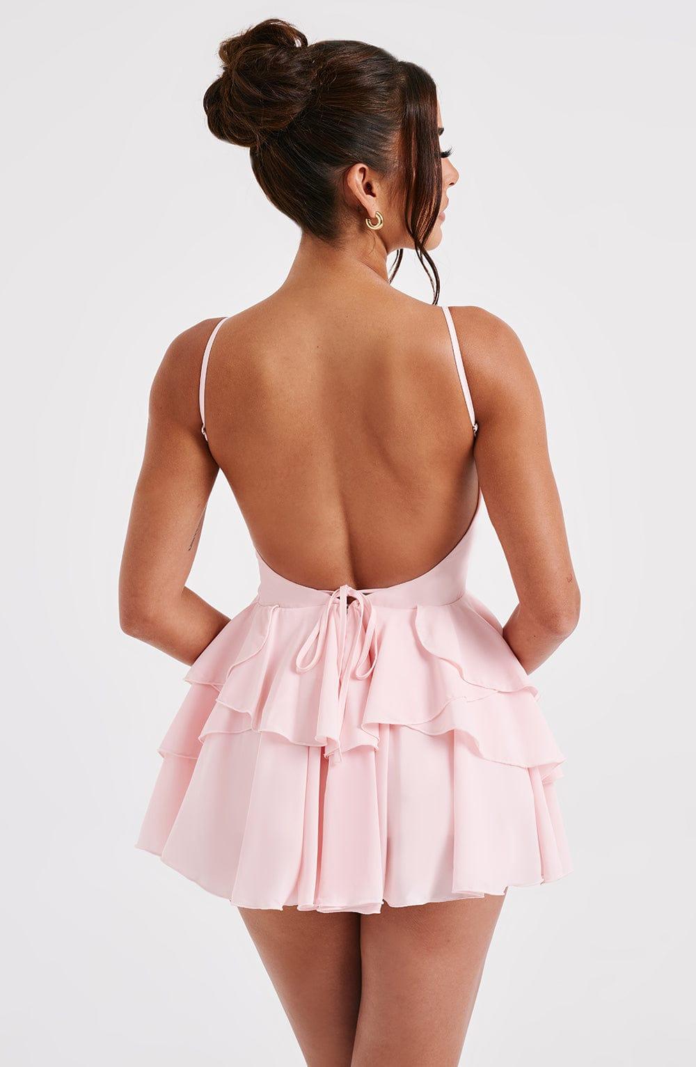 Veena Playsuit - Blush Product Image