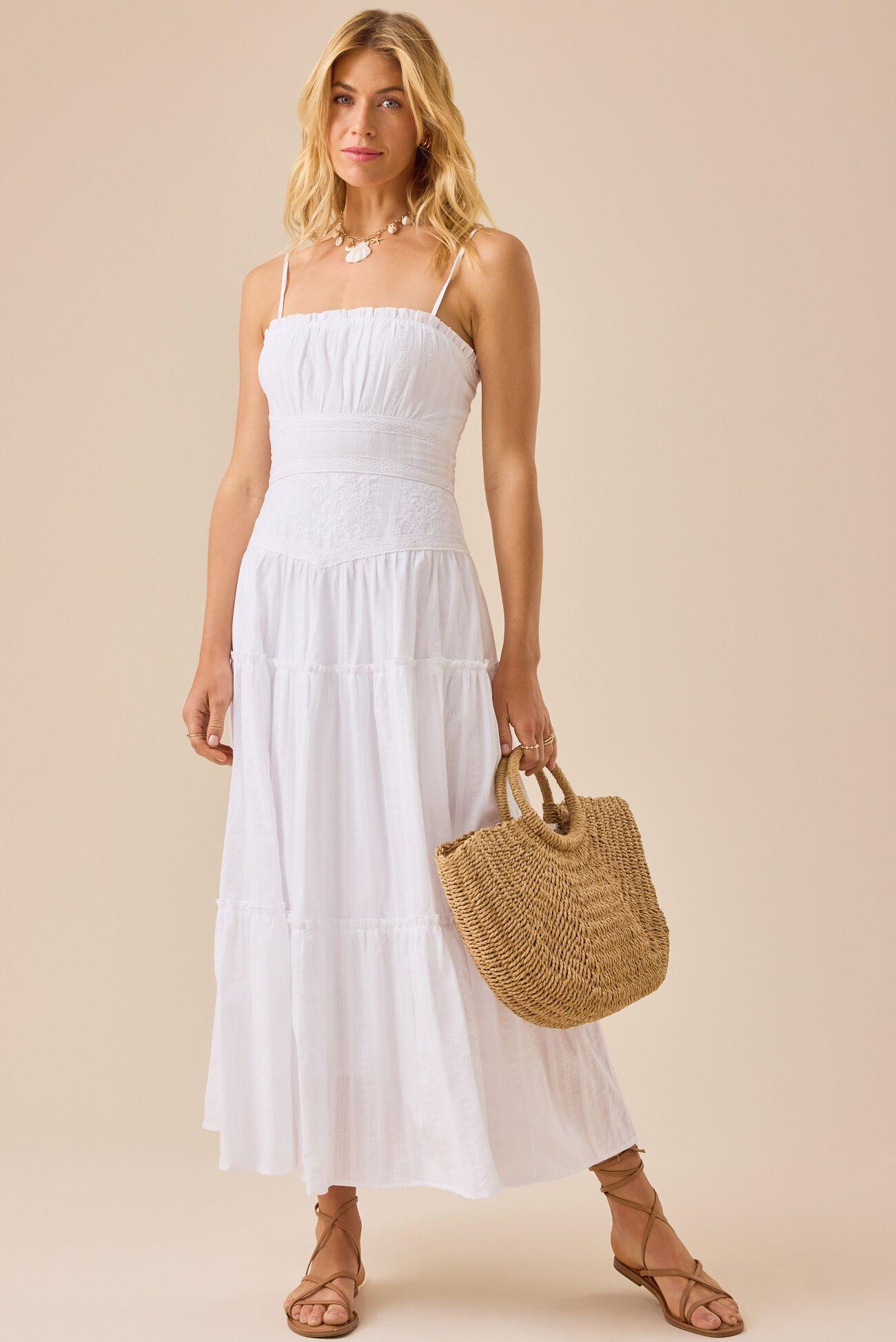 Nina Textured Maxi Dress Product Image