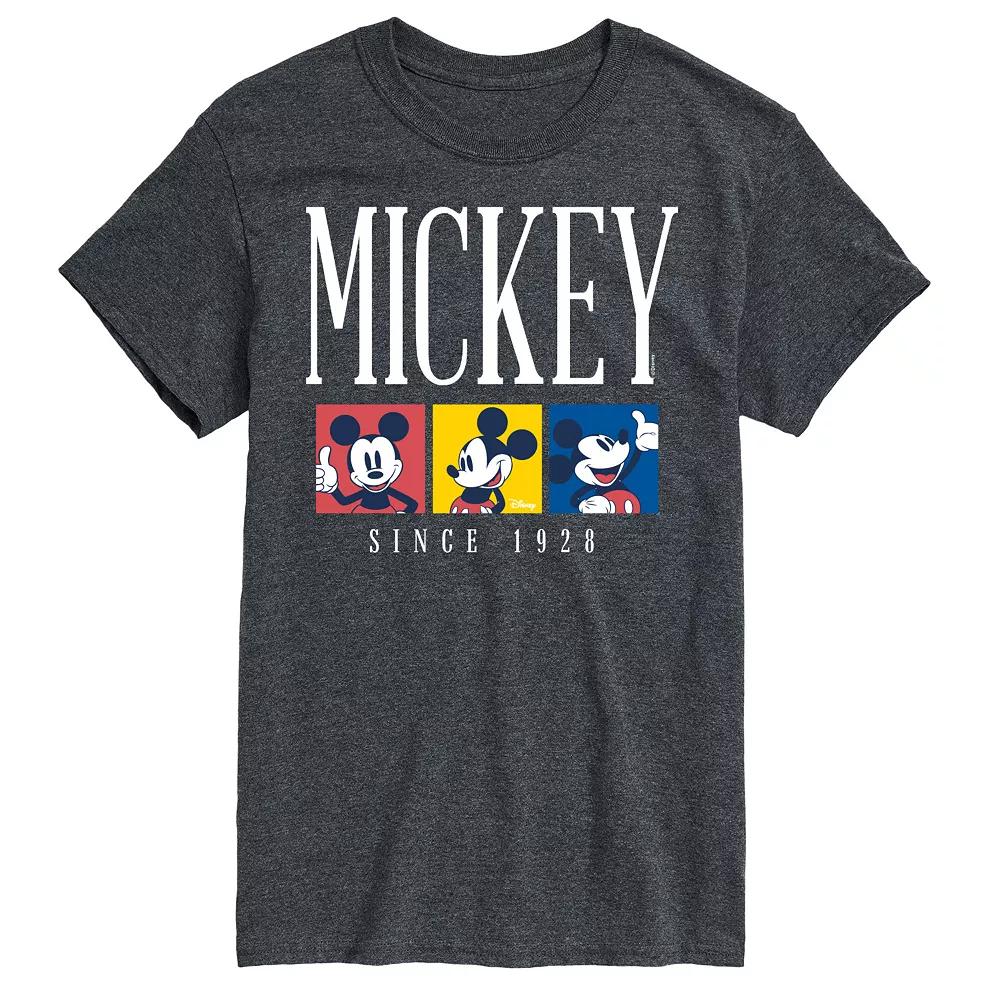 Disney's Mickey Mouse Big & Tall Color Block Graphic Tee, Men's,  Product Image
