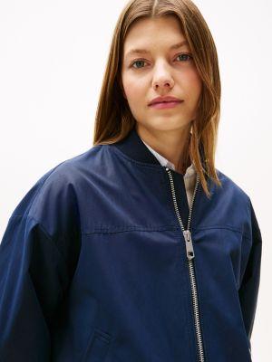 Water-Repellent Cotton-Blend Zip Bomber Product Image