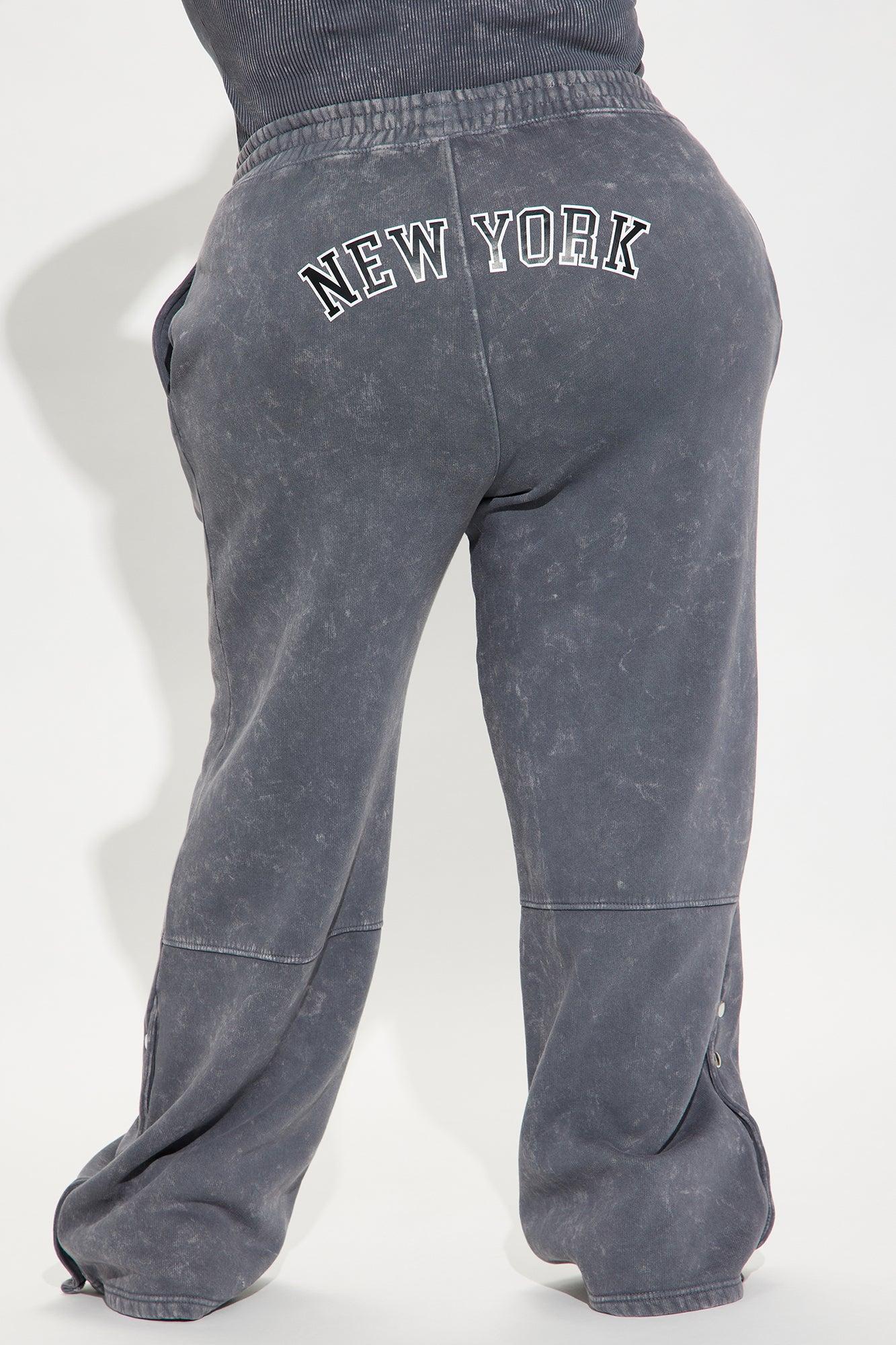 New York Washed Sweatpant - Charcoal Product Image