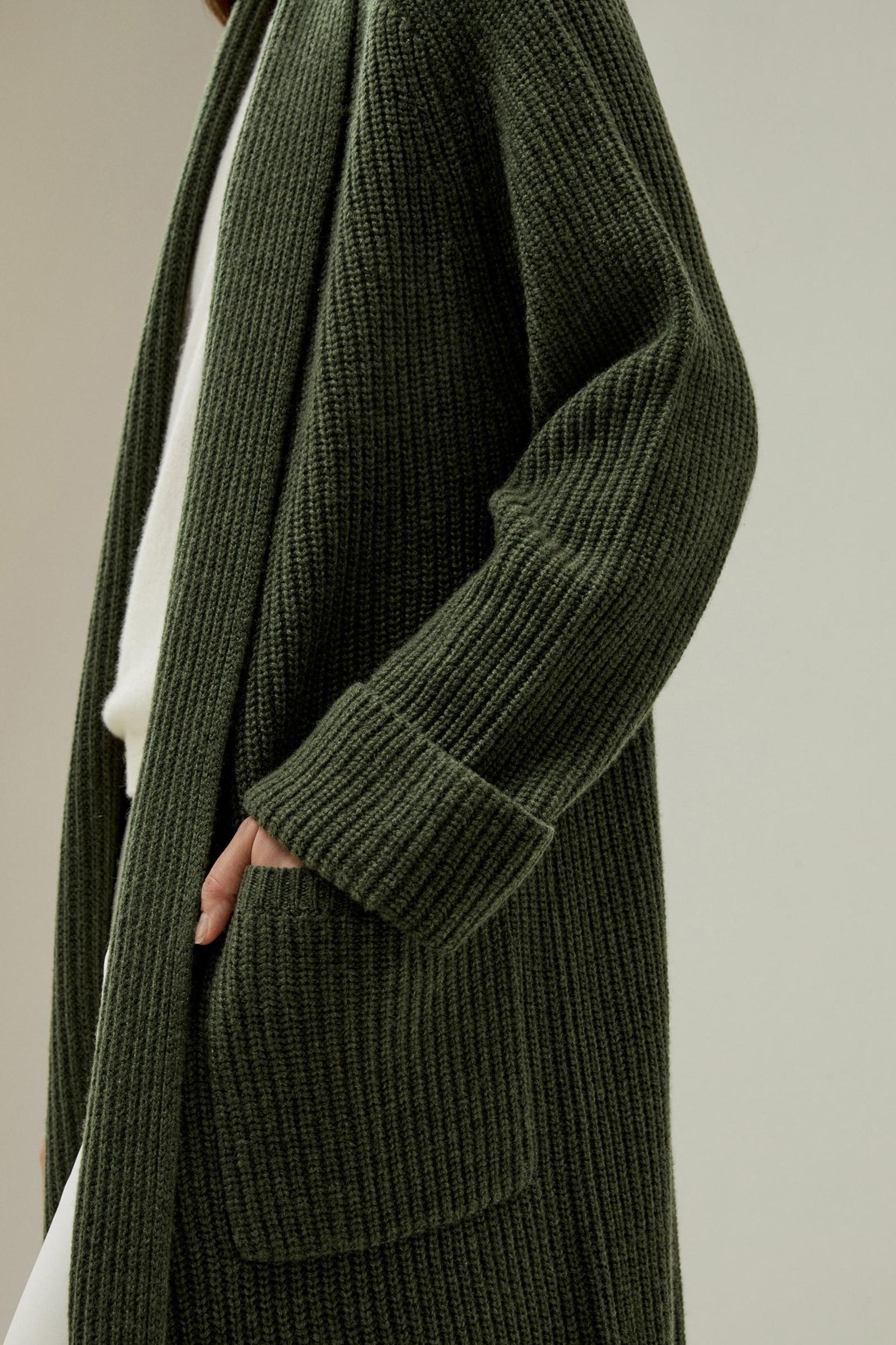 LILYSILK X LYDIA MILLEN 'Evergreen' Cardigan Product Image