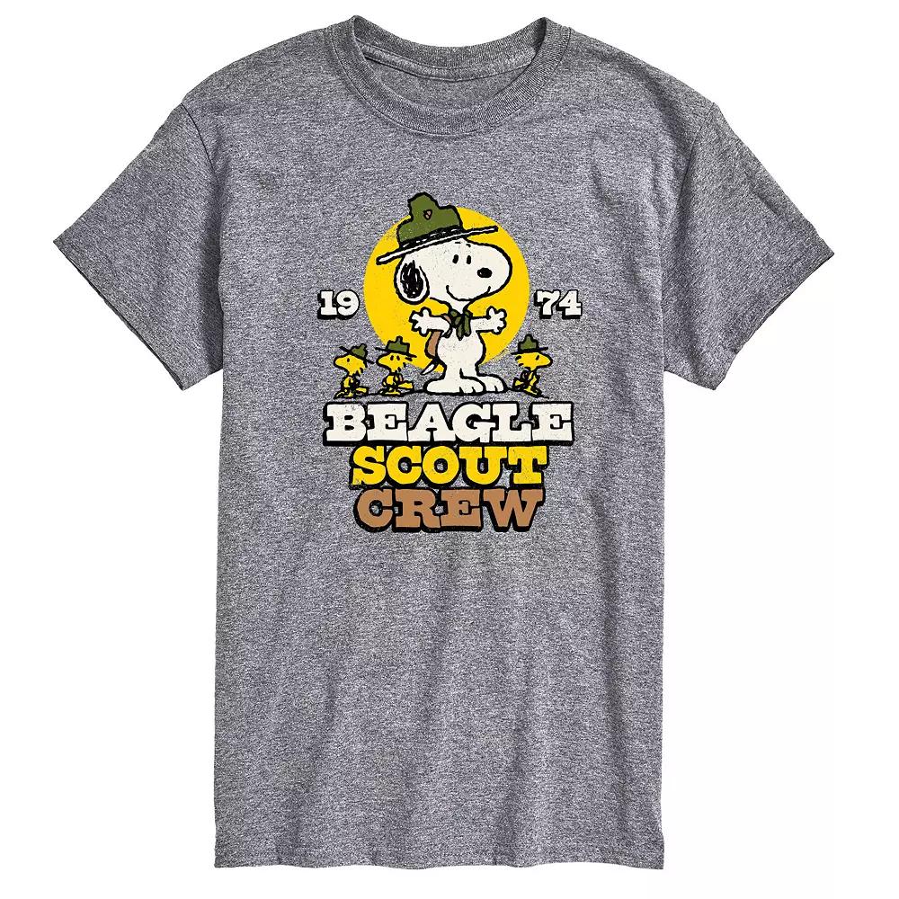 Men's Peanuts Beagle Scout Crew Graphic Tee,  Product Image