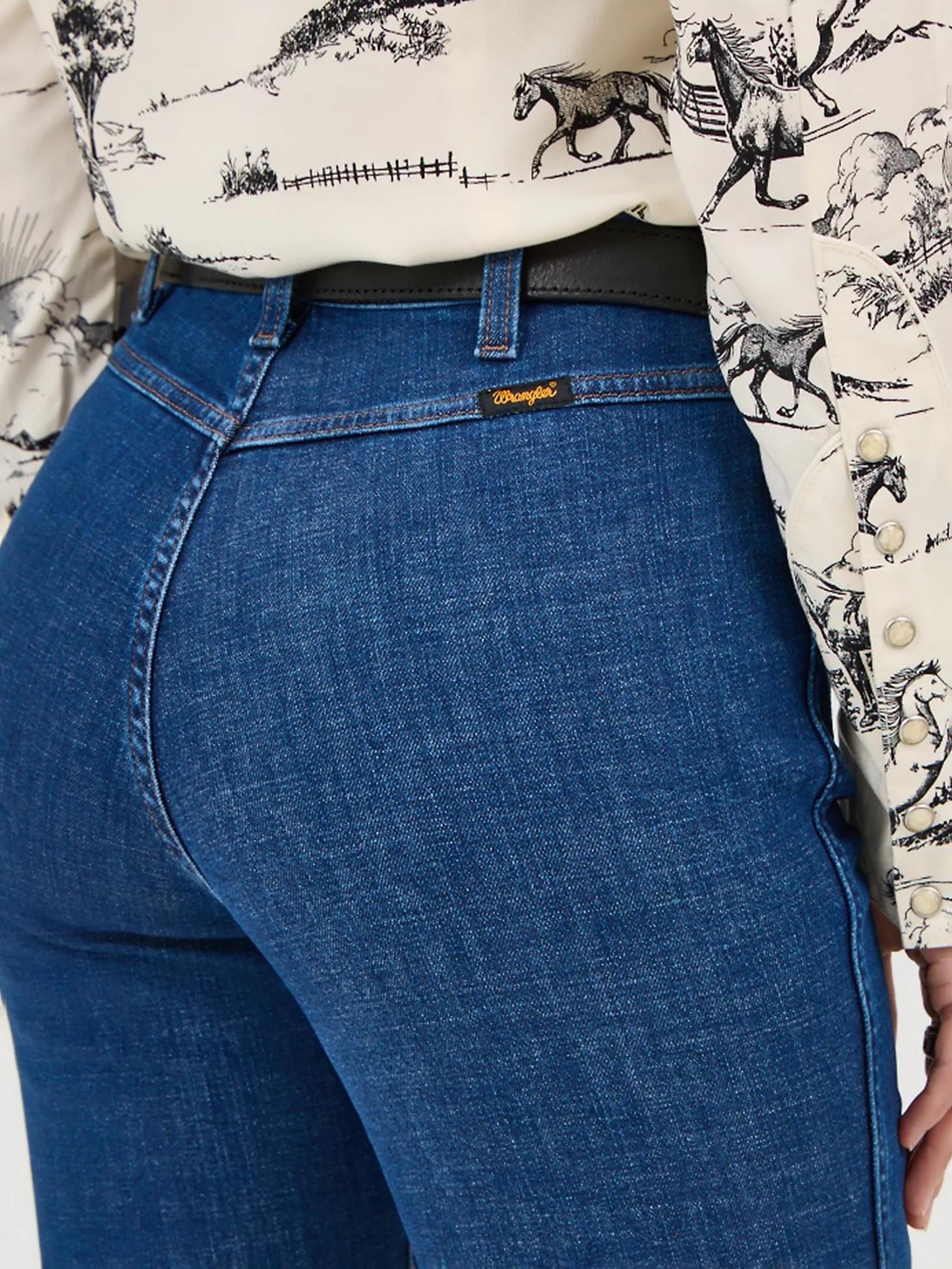 Wrangler x Lainey Wilson Bare Back Flare Jeans | Women's JEANS | Wrangler® Product Image