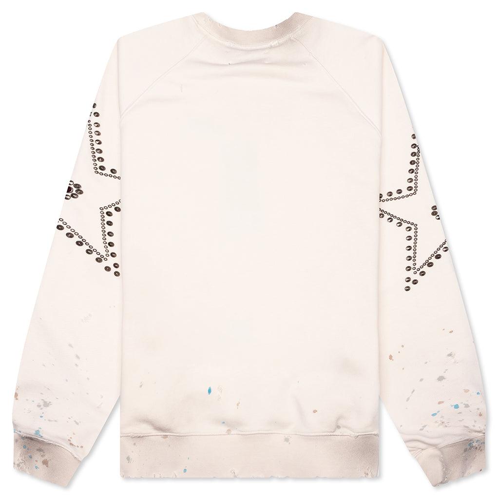 Star Studded Crewneck - Vintage White Male Product Image