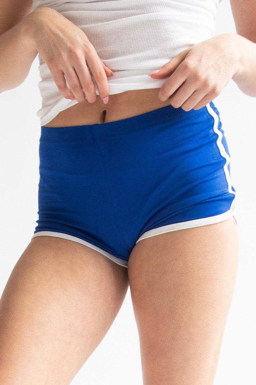 Contrast Trim Dolphin Mini Shorts Product Image