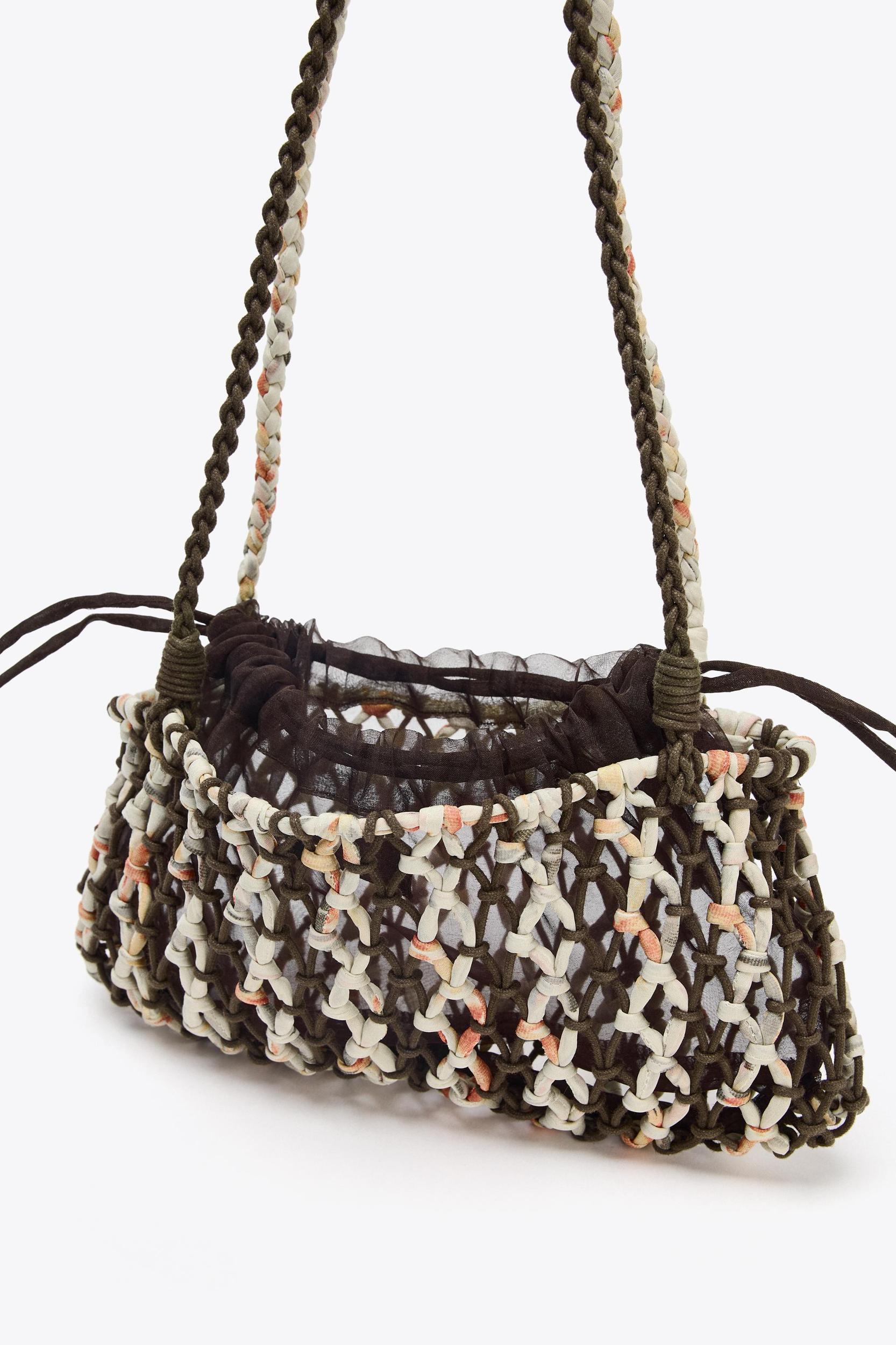 MINI WOVEN BRAIDED BAG Product Image