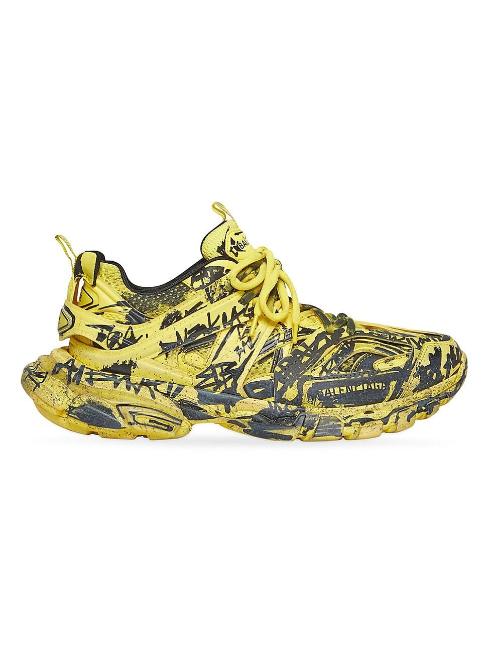 Mens Track Graffiti Sneakers Product Image