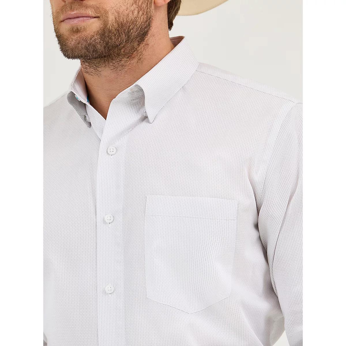 Men's Cody Johnson One Pocket Button Down Shirt in Ceramic Print Product Image