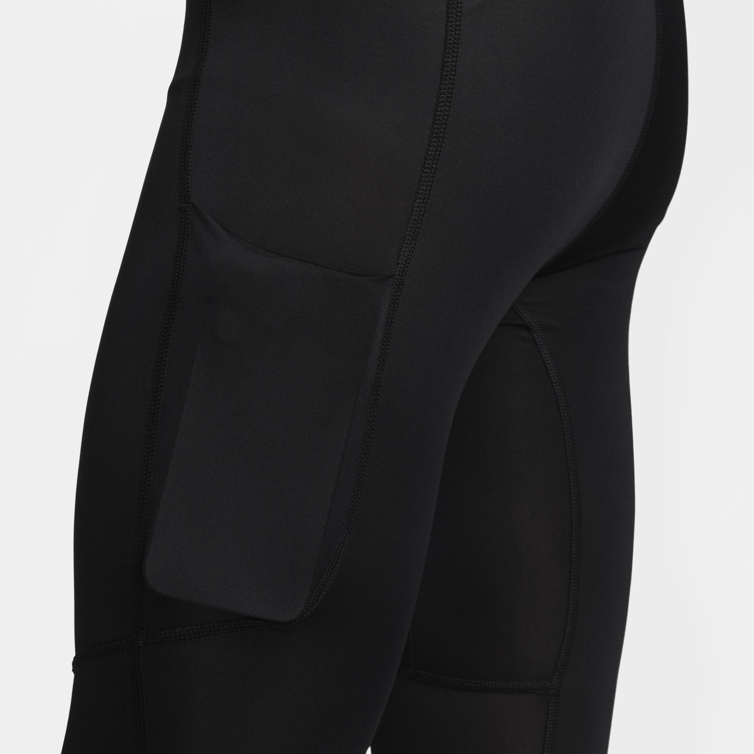 Mens Nike Pro Dri-FIT 3/4-Length Fitness Tights | FB7950-010 Product Image