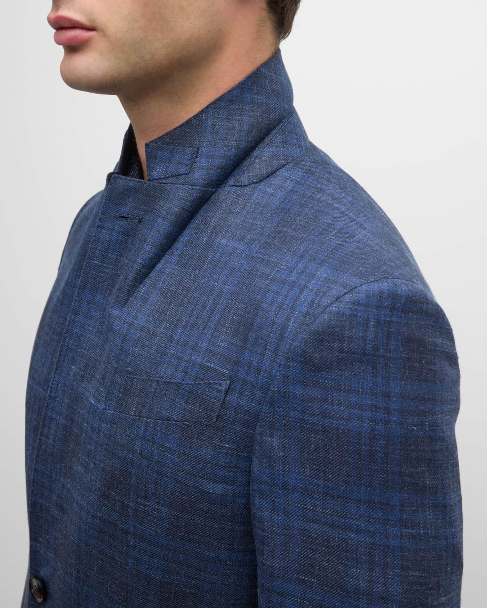 Men's Macro-Check Sport Coat Product Image